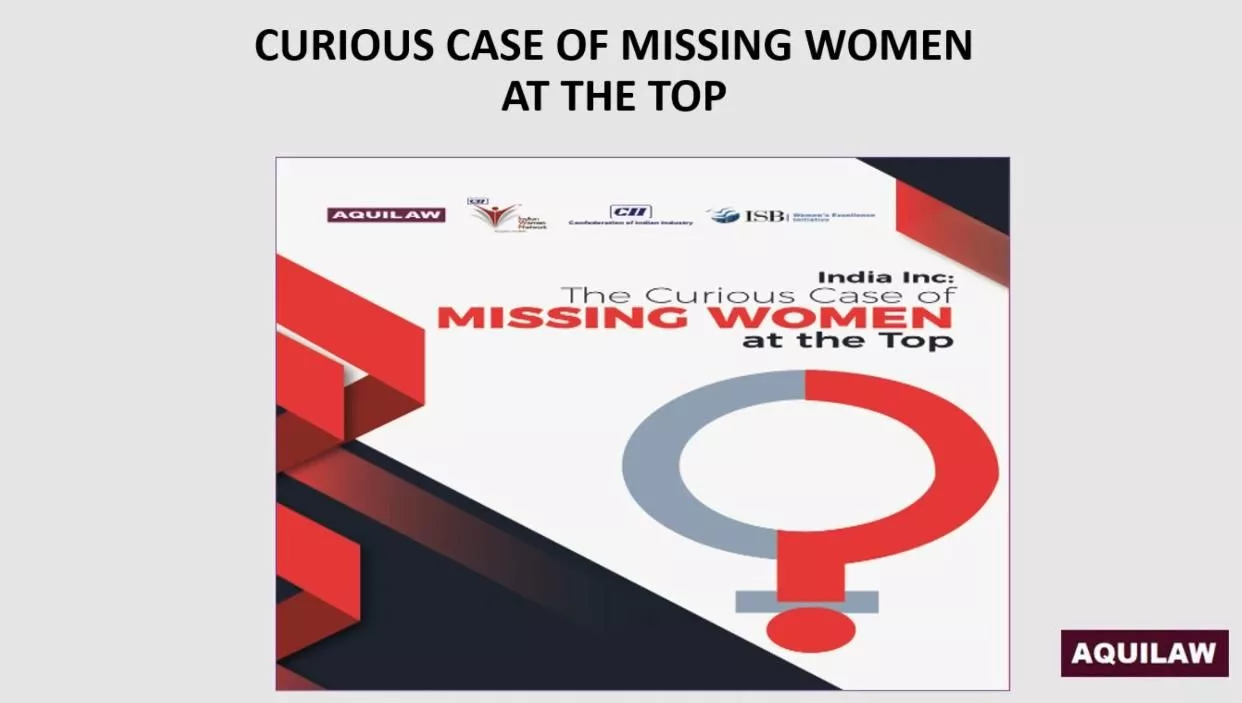 Our Partner Sucharita Basu spoke &  presented on the “Curious Case of Missing Women at the Top...