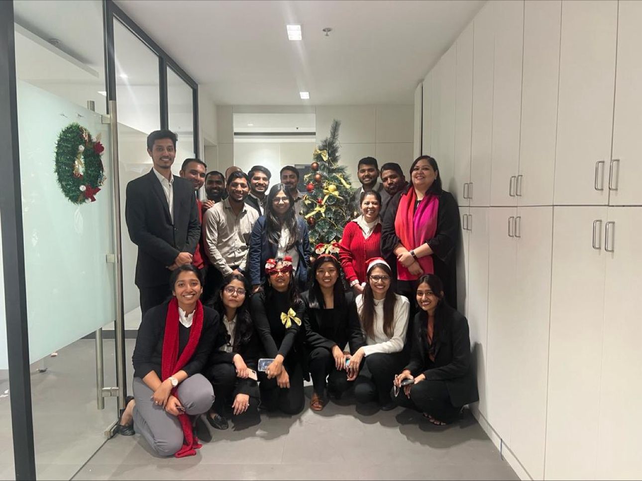 Christmas at AQUILAW has become a tradition of joy, collegiality, camaraderie, fun music, great food & the best Secret Santa !