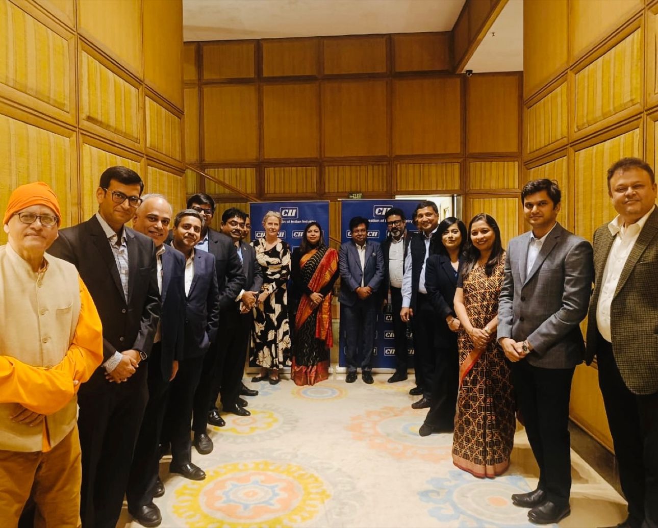 Our Partner, Sucharita Basu leading the 4th State Council meeting of CII - West Bengal as Chairperson