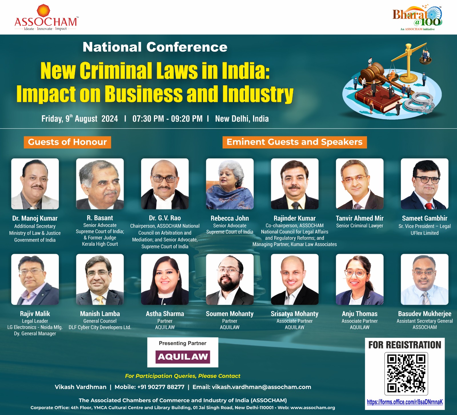Invitation| National Conference on New Criminal Law in India