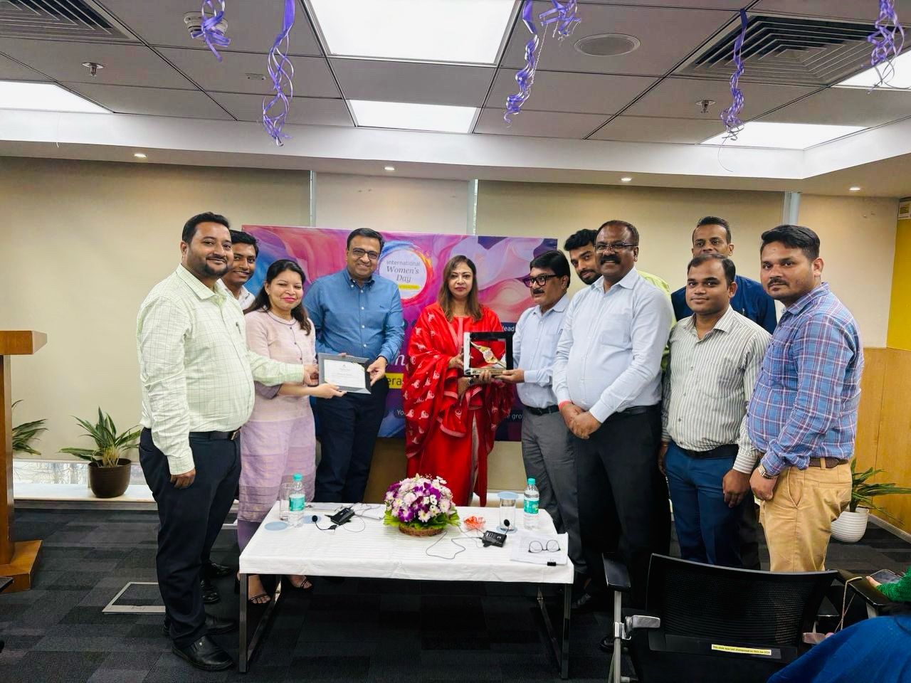 Our Managing Partner, Sucharita Basu was invited as Guest Speaker at EY Kolkata in celebration of their Women’s Day / Week 2025. Mr Harish Agarwal conducted a fire side chat with Ms Basu and they ensured that the EY team is engaged and motivated.
