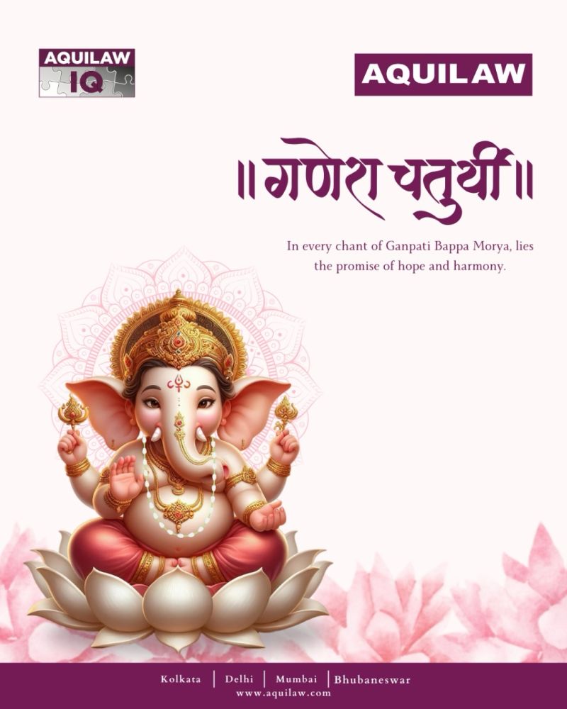 May Lord Ganesha bless us all with wisdom, prosperity, and harmony in every pursuit.  Happy Ganesh Chaturthi!