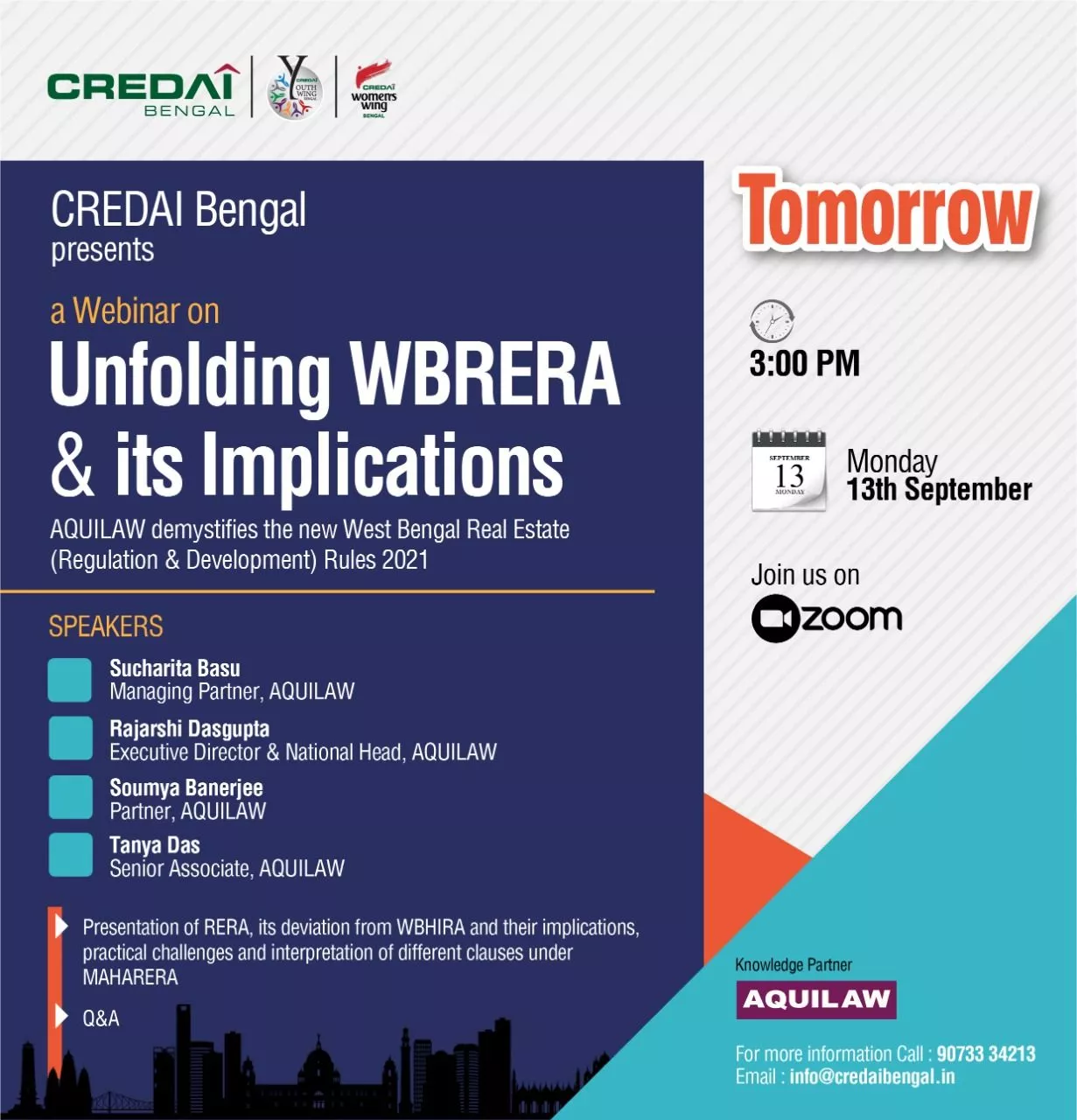 Credai Bengal with AQUILAW-What happened in the interregnum? What will be the fate of..